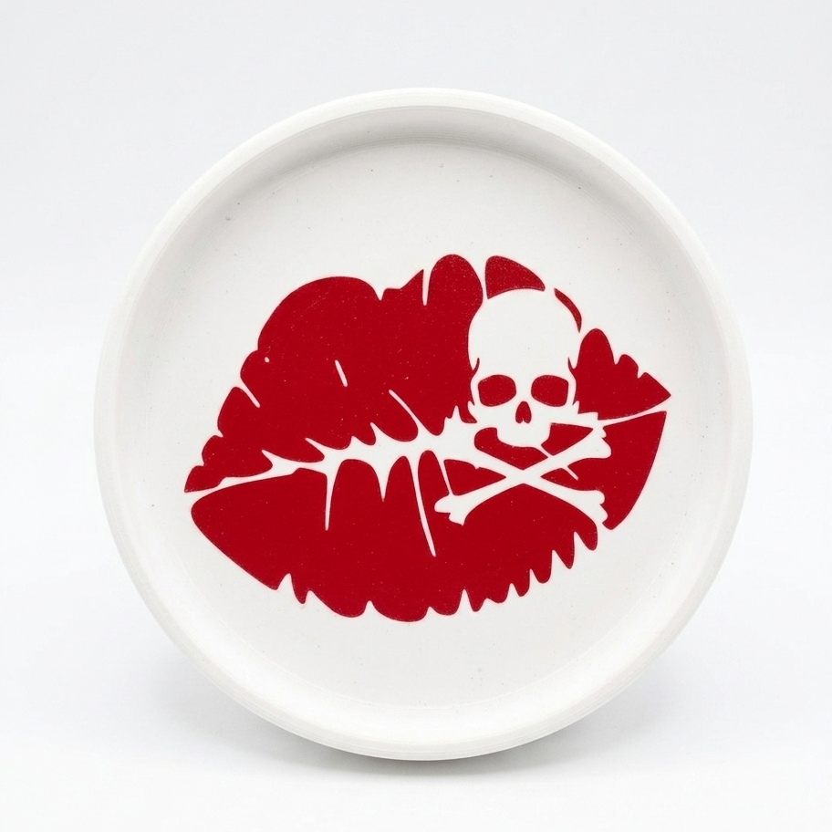 💋 Vassoio Kiss Skull