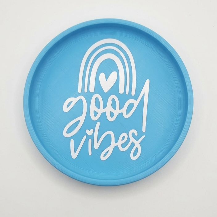 🌈 Vassoio Svuotasche Good Vibes